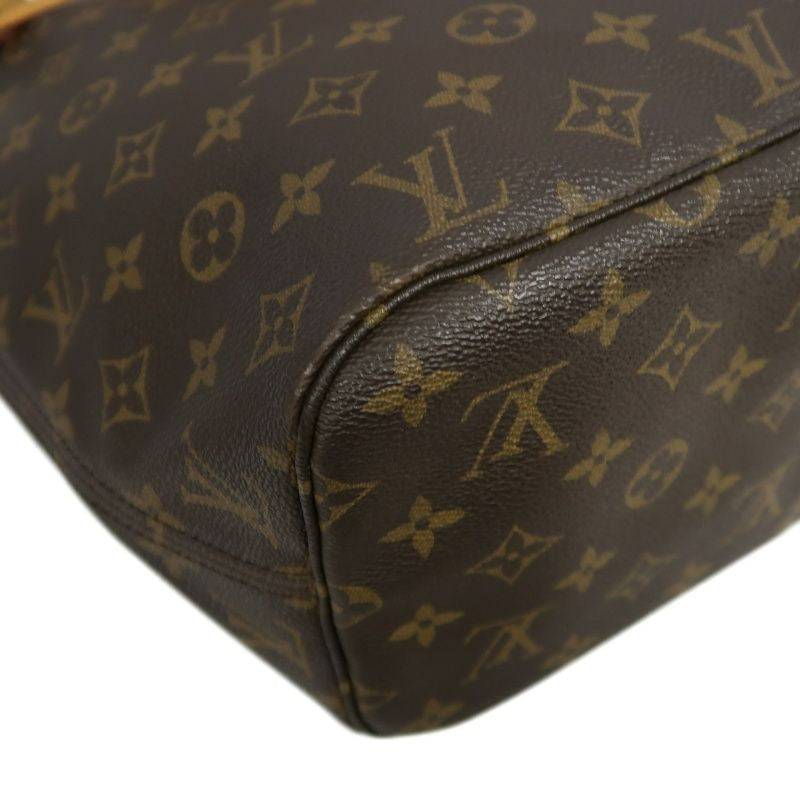 LOUIS VUITTON Monogram Neverfull Tote Bag, Brown, with dust bag