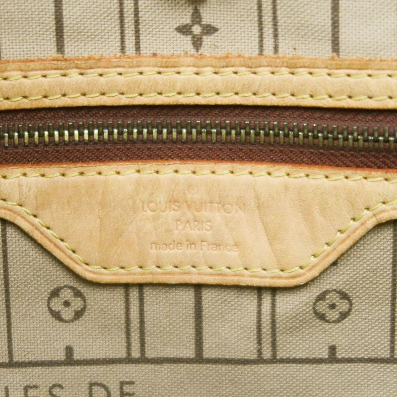 LOUIS VUITTON Monogram Neverfull Tote Bag, Brown, with dust bag