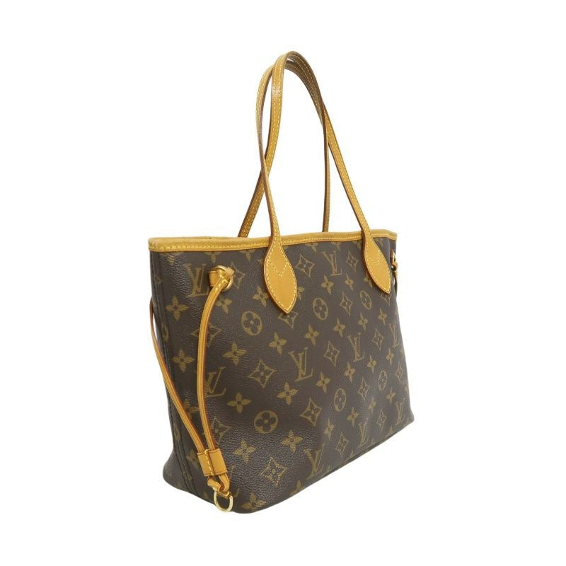 LOUIS VUITTON Monogram Neverfull MM Tote Bag, Brown, PVC Material, Shoulder & Shopping Bag