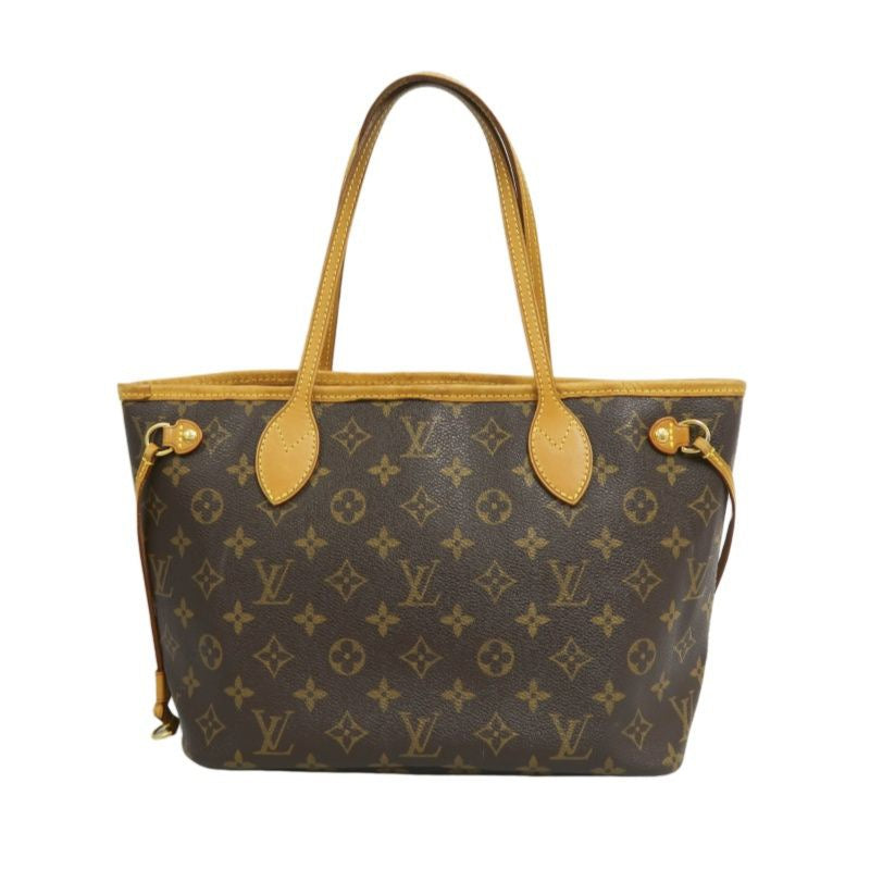 LOUIS VUITTON Monogram Neverfull MM Tote Bag, Brown, PVC Material, Shoulder & Shopping Bag