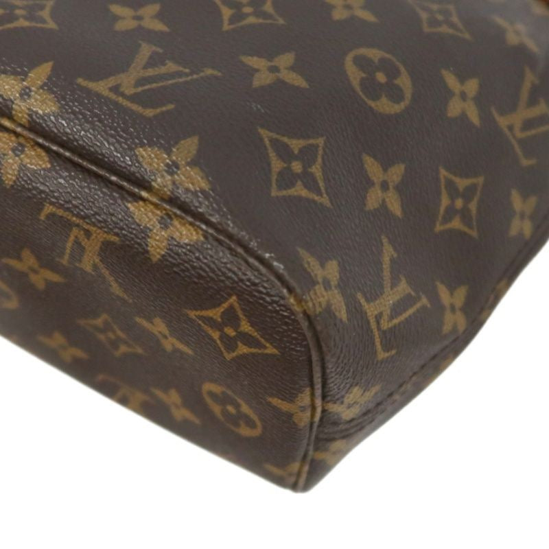 LOUIS VUITTON Monogram Neverfull MM Tote Bag, Brown, PVC Material, Shoulder & Shopping Bag