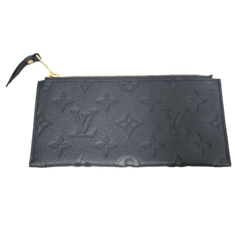 LOUIS VUITTON Portefeuille Curieuse, Empreinte, Long Wallet, Black, Gold Hardware, PVC Material