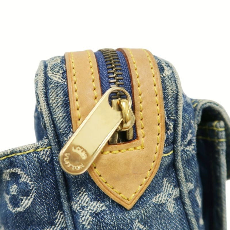 LOUIS VUITTON  Blue Denim Canvas Bumbag, Crossbody Bag