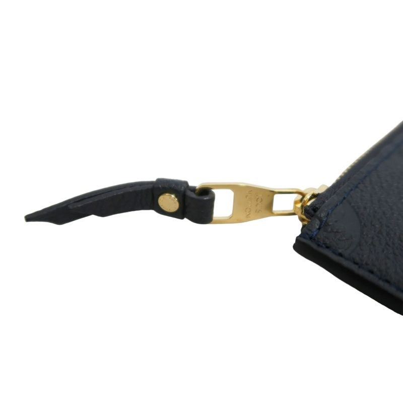 LOUIS VUITTON Portefeuille Curieuse, Empreinte, Long Wallet, Black, Gold Hardware, PVC Material
