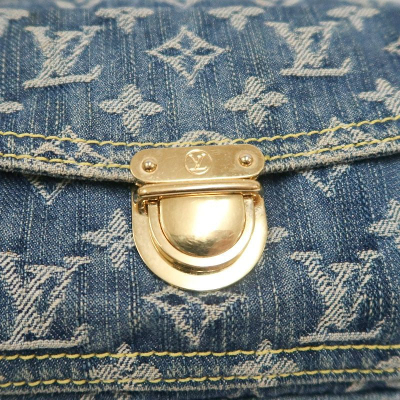LOUIS VUITTON  Blue Denim Canvas Bumbag, Crossbody Bag