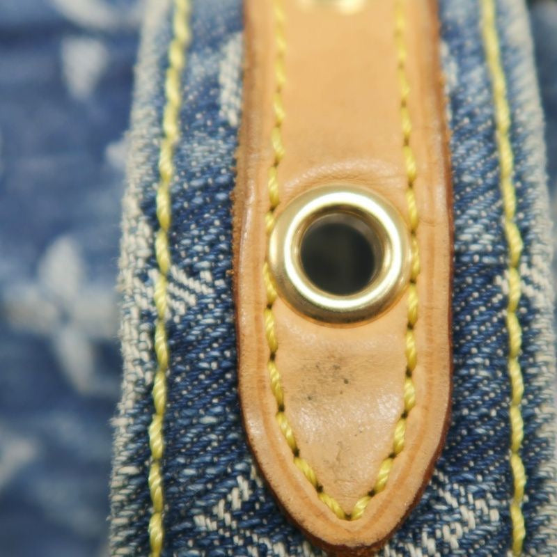 LOUIS VUITTON  Blue Denim Canvas Bumbag, Crossbody Bag