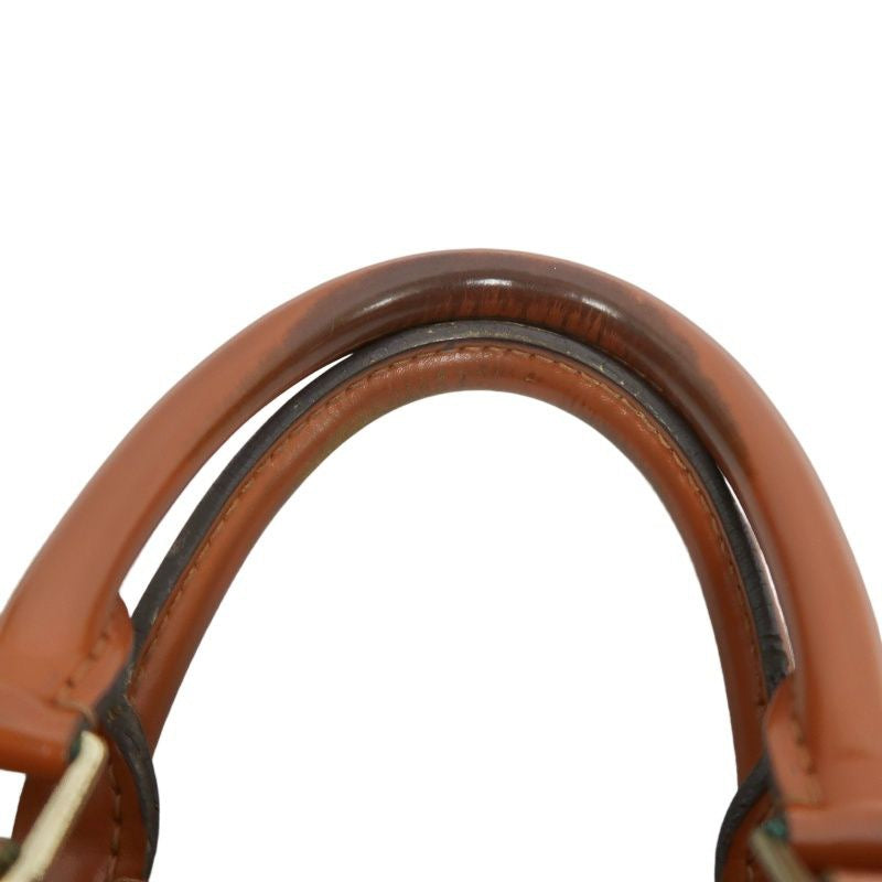 LOUIS VUITTON Speedy 25 Epi Leather Handbag, Brown, with Padlock