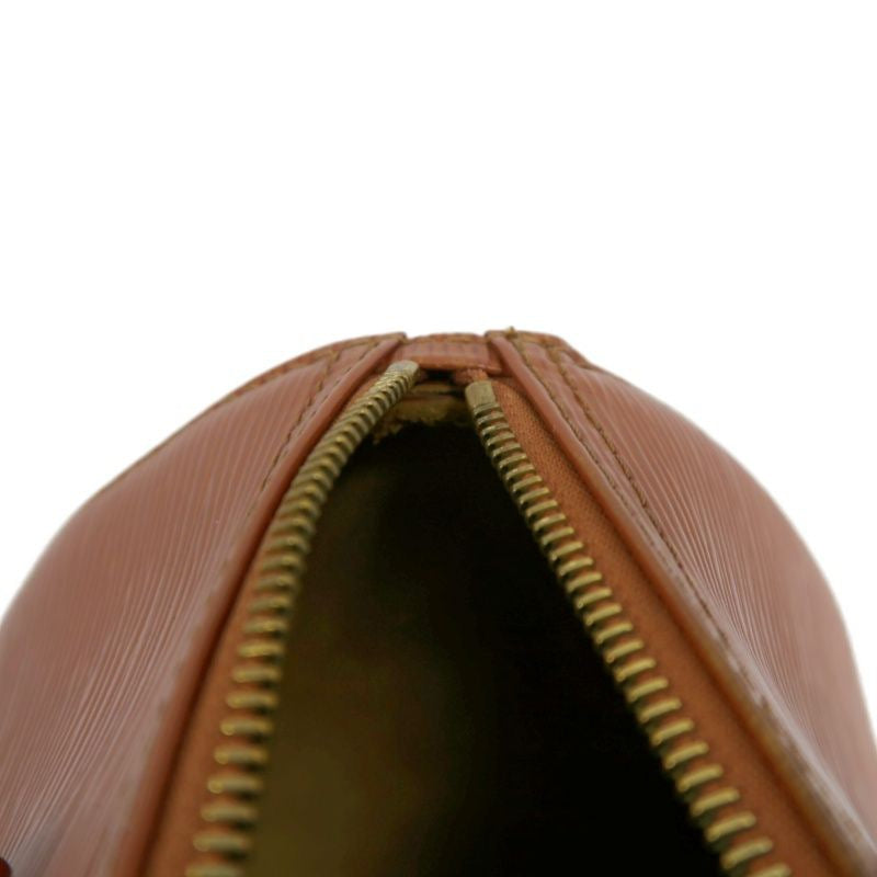 LOUIS VUITTON Speedy 25 Epi Leather Handbag, Brown, with Padlock