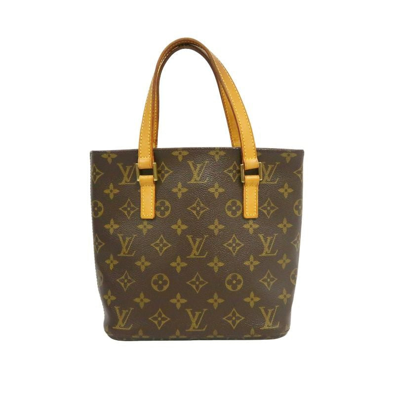 LOUIS VUITTON Monogram Vivian PM Handbag, Brown, PVC Material