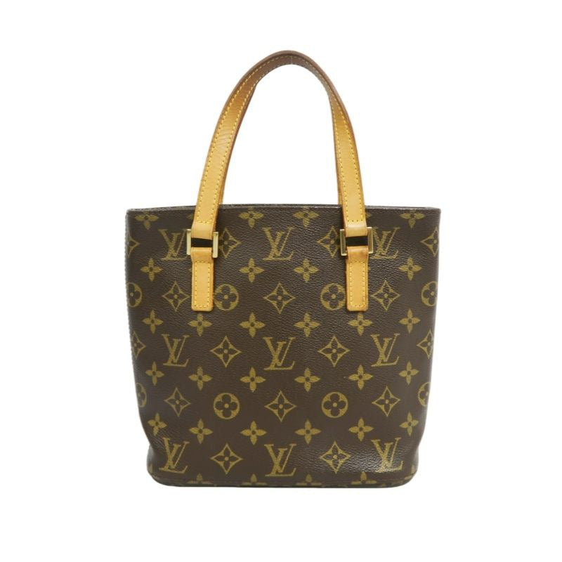 LOUIS VUITTON Monogram Vivian PM Handbag, Brown, PVC Material