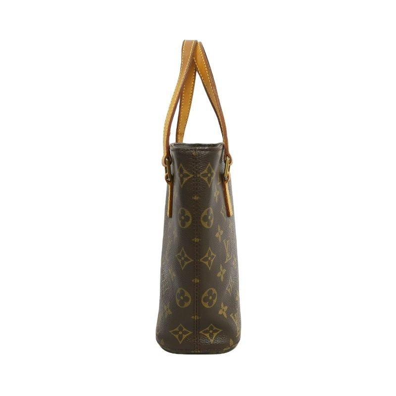 LOUIS VUITTON Monogram Vivian PM Handbag, Brown, PVC Material