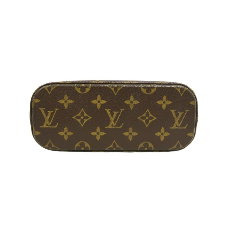 LOUIS VUITTON Monogram Vivian PM Handbag, Brown, PVC Material