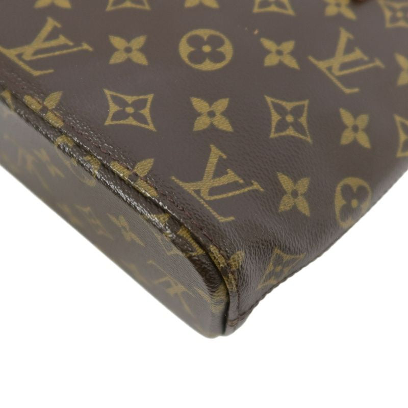 LOUIS VUITTON Monogram Vivian PM Handbag, Brown, PVC Material