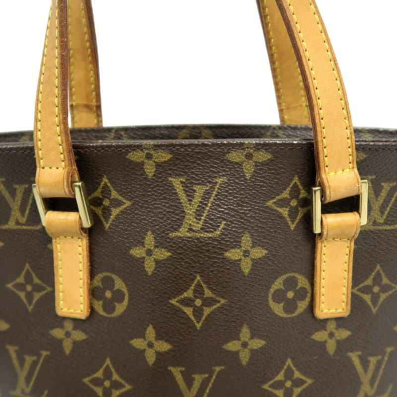 LOUIS VUITTON Monogram Vivian PM Handbag, Brown, PVC Material
