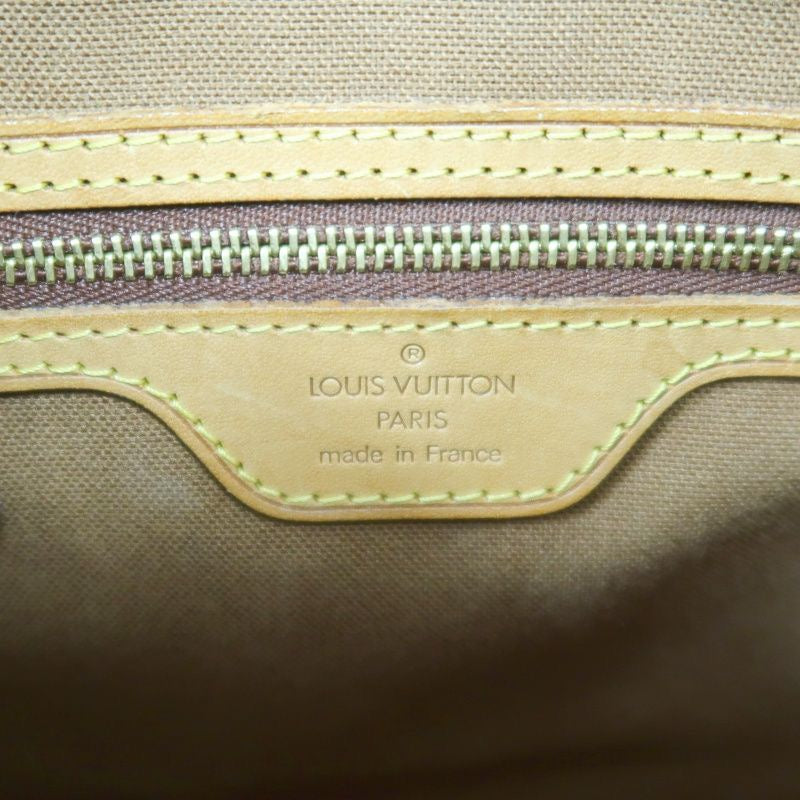 LOUIS VUITTON Monogram Vivian PM Handbag, Brown, PVC Material