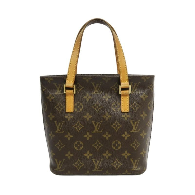 LOUIS VUITTON Monogram Vivian PM Handbag, Brown, PVC Material