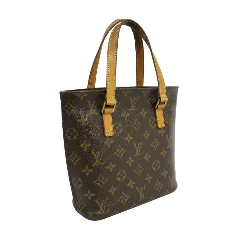 LOUIS VUITTON Monogram Vivian PM Handbag, Brown, PVC Material