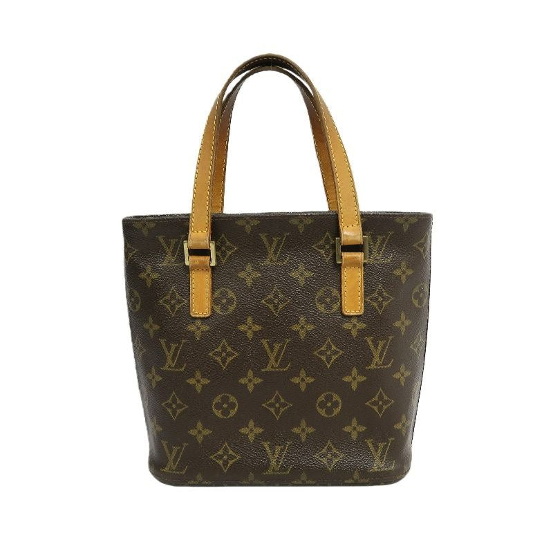 LOUIS VUITTON Monogram Vivian PM Handbag, Brown, PVC Material