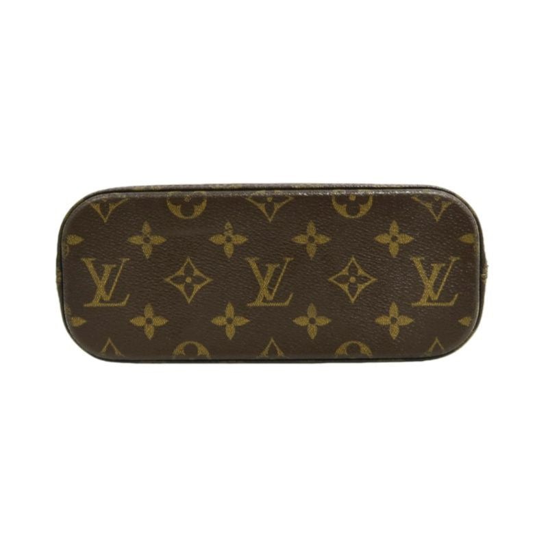 LOUIS VUITTON Monogram Vivian PM Handbag, Brown, PVC Material