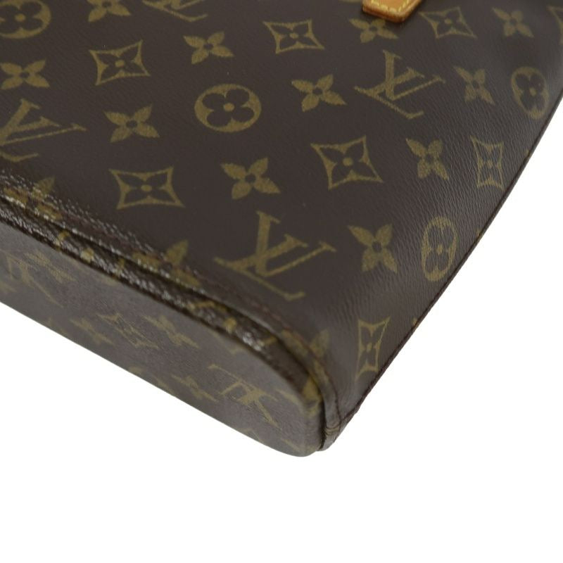 LOUIS VUITTON Monogram Vivian PM Handbag, Brown, PVC Material