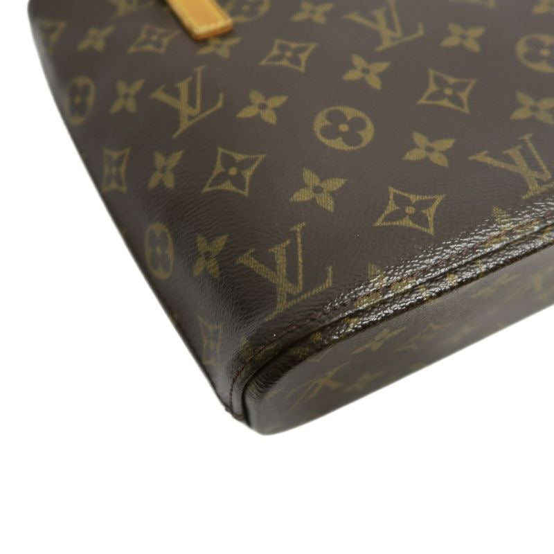 LOUIS VUITTON Monogram Vivian PM Handbag, Brown, PVC Material