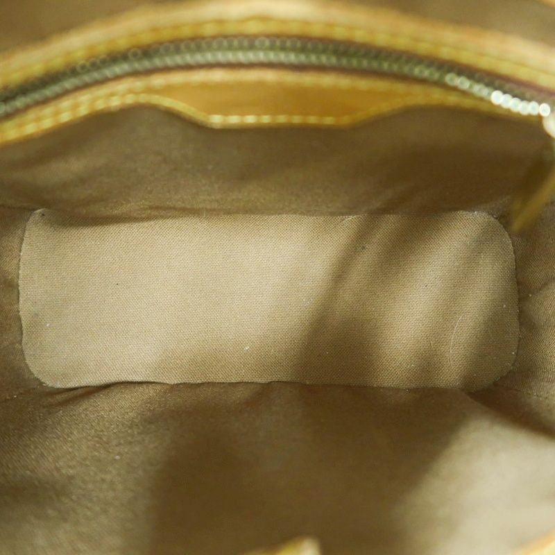 LOUIS VUITTON Monogram Vivian PM Handbag, Brown, PVC Material