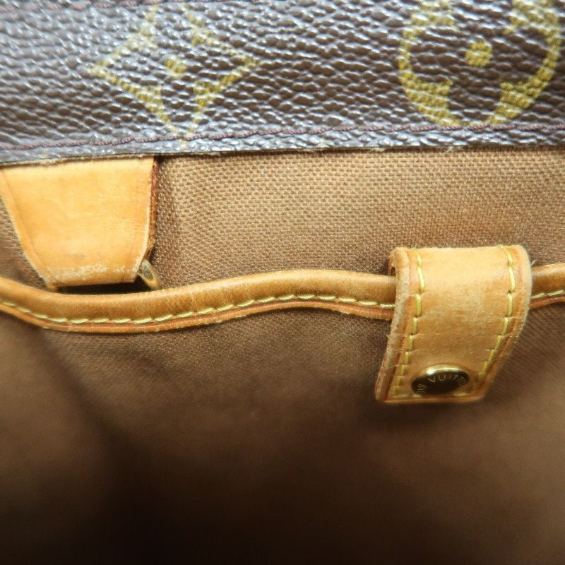 LOUIS VUITTON Monogram Vivian PM Handbag, Brown, PVC Material