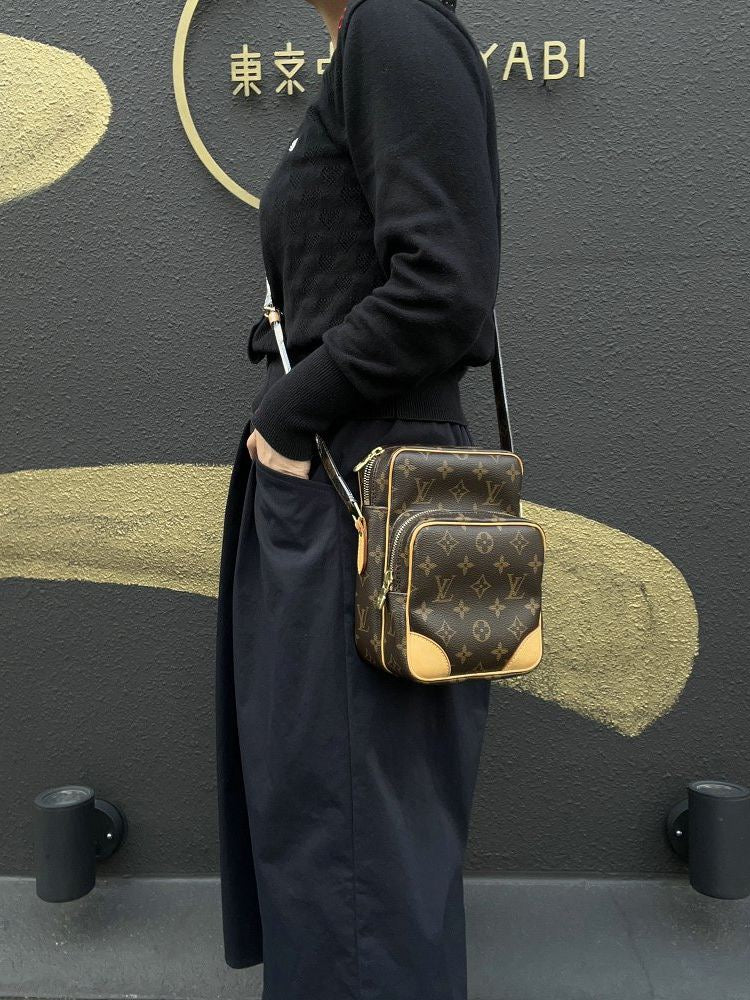 Louis Vuitton Amazone Monogram Canvas Camera Crossbody Bag