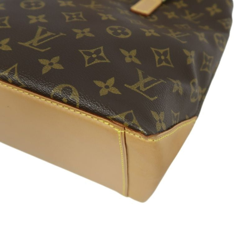 LOUIS VUITTON Cabas Piano Monogram Tote Bag, Brown, PVC Material, Shoulder Bag
