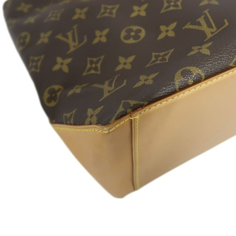 LOUIS VUITTON Cabas Piano Monogram Tote Bag, Brown, PVC Material, Shoulder Bag