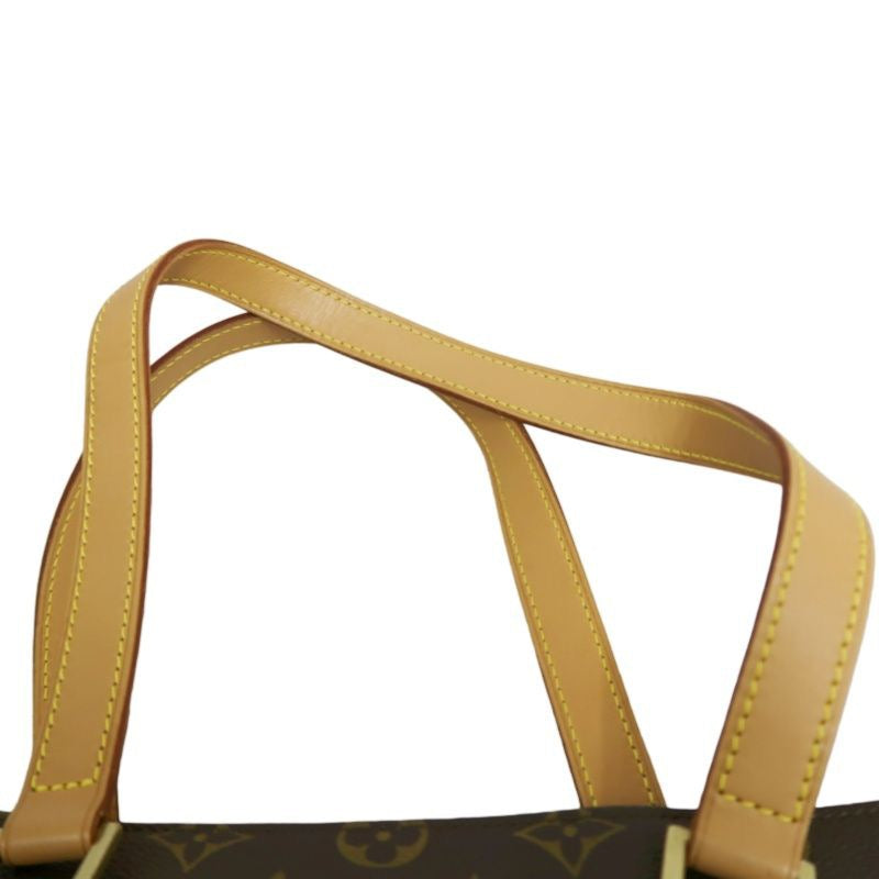 LOUIS VUITTON Cabas Piano Monogram Tote Bag, Brown, PVC Material, Shoulder Bag