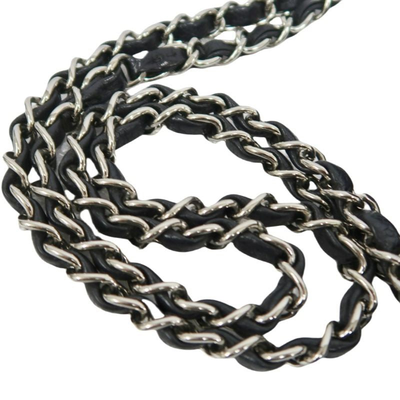 Chanel Classic Flap Shoulder Bag, Black Caviar Leather, Iconic Turn-lock Closure, Leather-woven Chain Strap, Premium Hardware, Timeless Luxury Handbag