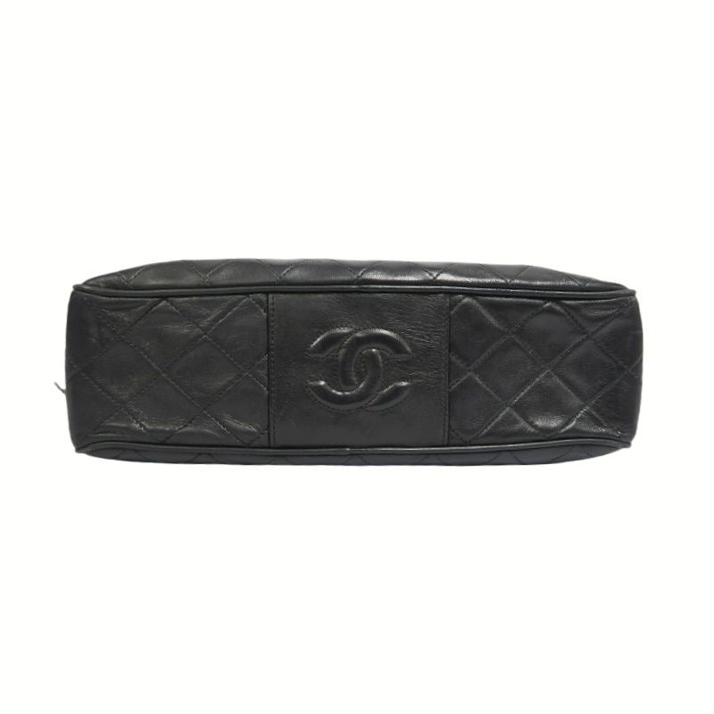 Chanel Matelasse Lambskin Black Crossbody Shoulder Bag