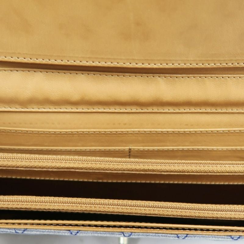 Chanel Blue Denim Canvas Classic Flap Crossbody Bag with Silver Hardware