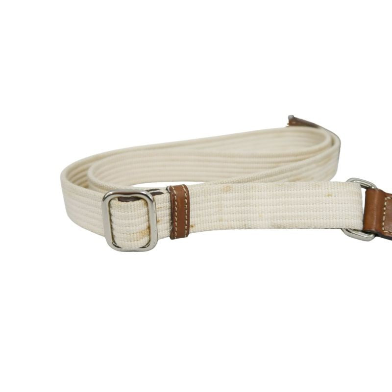 COACH Brown Signature Canvas Crossbody Bag