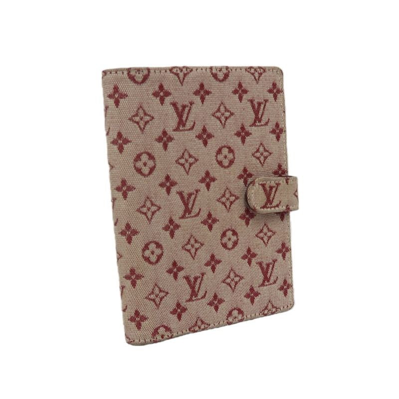 LOUIS VUITTON Pink Denim Monogram Mini Agenda