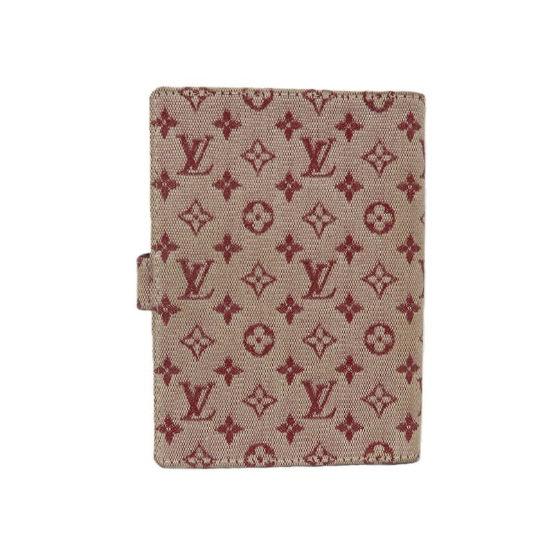 LOUIS VUITTON Pink Denim Monogram Mini Agenda