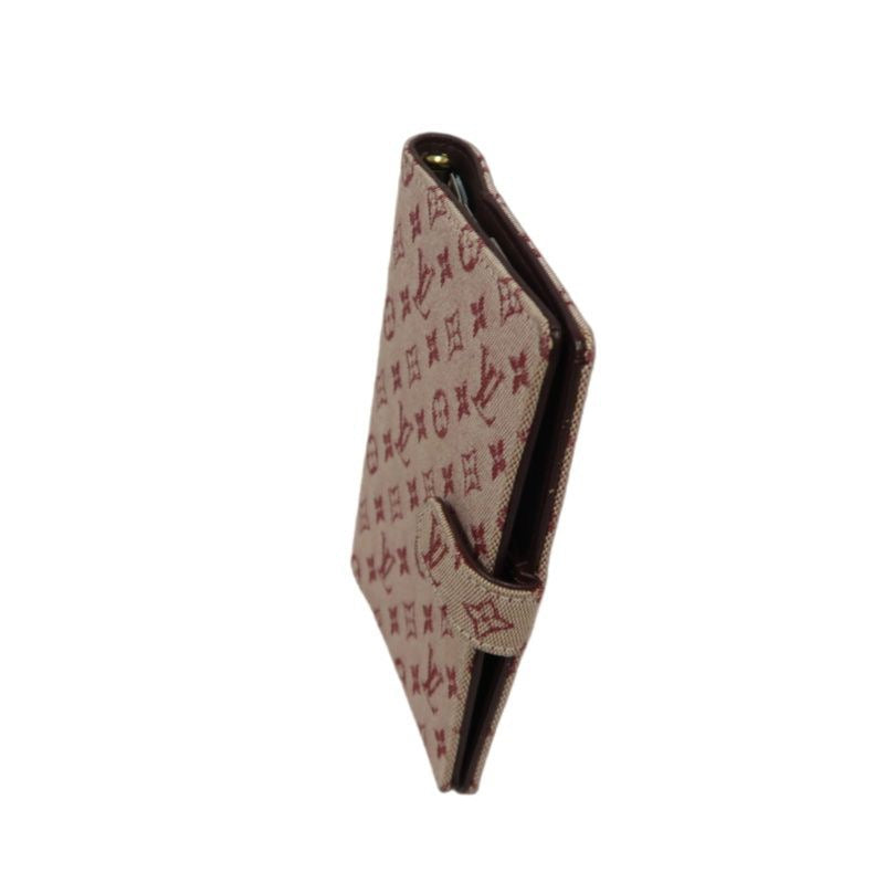 LOUIS VUITTON Pink Denim Monogram Mini Agenda