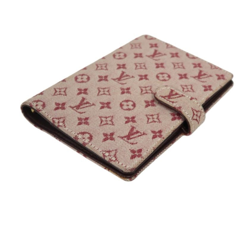 LOUIS VUITTON Pink Denim Monogram Mini Agenda