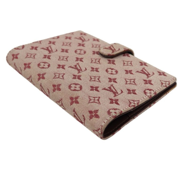 LOUIS VUITTON Pink Denim Monogram Mini Agenda