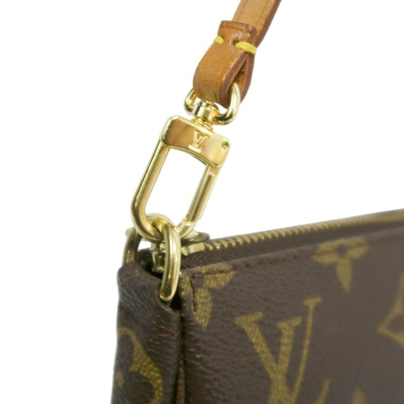 LOUIS VUITTON Pochette Accessoires, Monogram, Pouch, Handbag, Brown, LOUIS VUITTON Monogram PVC Mini Mahjong Underarm Bag