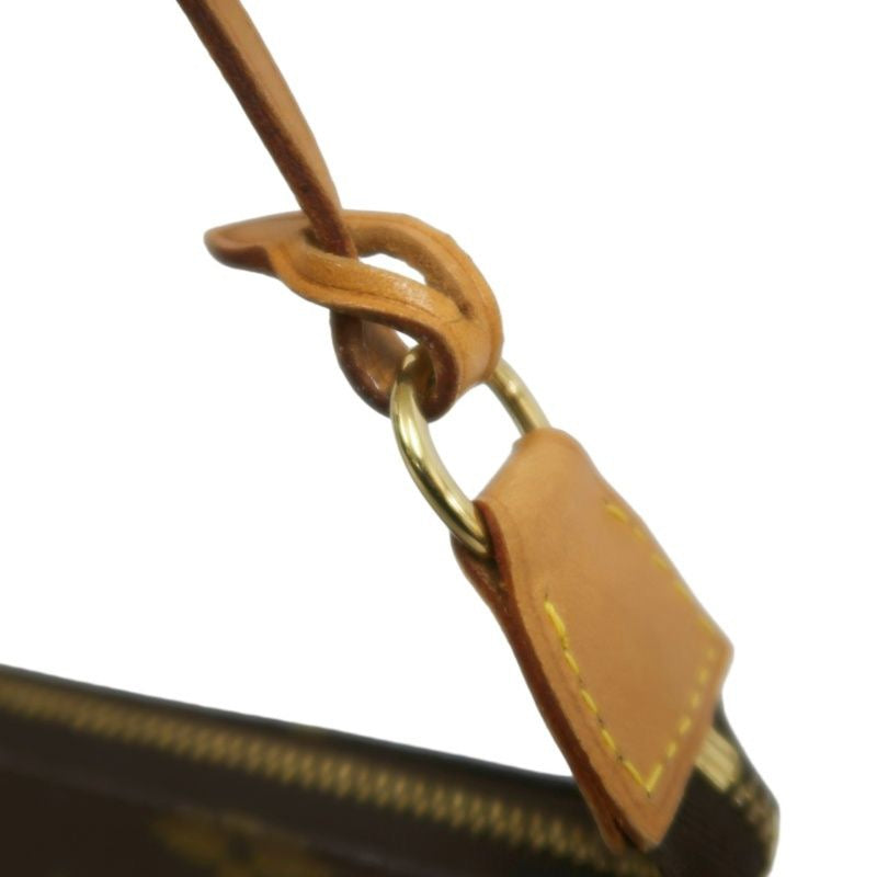 LOUIS VUITTON Pochette Accessoires, Monogram, Pouch, Handbag, Brown, LOUIS VUITTON Monogram PVC Mini Mahjong Underarm Bag