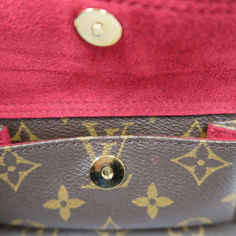 LOUIS VUITTON Monogram Excentri-Cité, Brown, Top Handle & Shoulder Bag, Coated Canvas