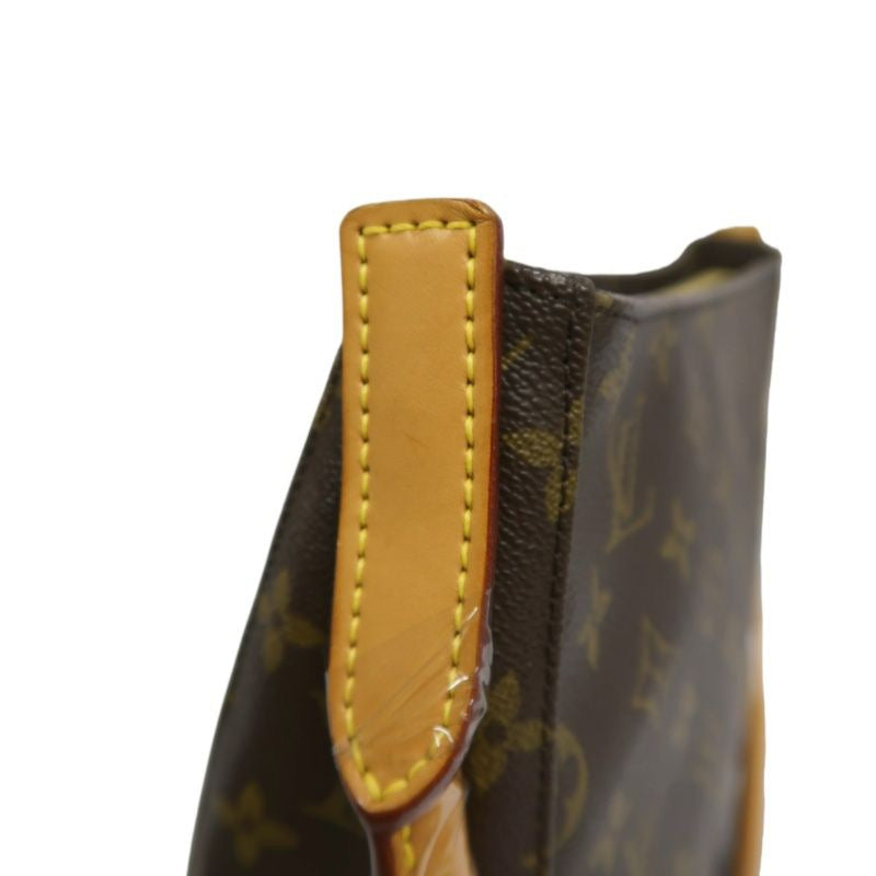 LOUIS VUITTON Monogram Looping MM Handbag, Brown Coated Canvas (PVC), Underarm Bag