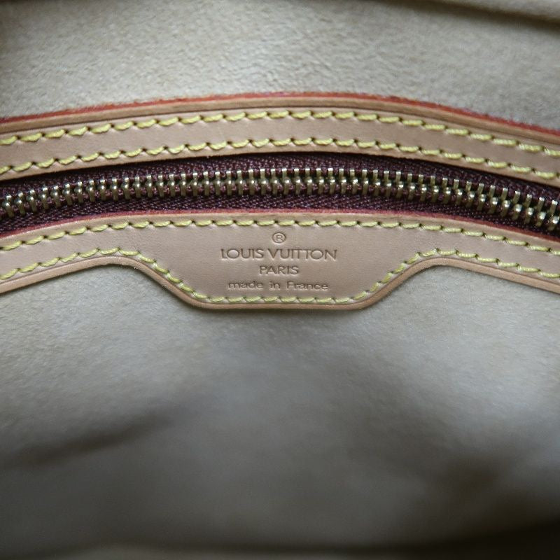 LOUIS VUITTON Monogram Looping MM Handbag, Brown Coated Canvas (PVC), Underarm Bag