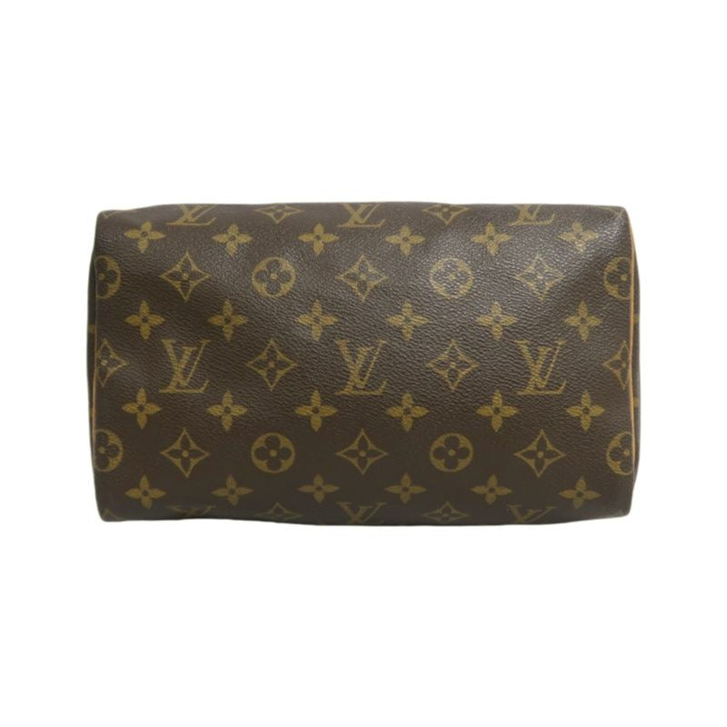 LOUIS VUITTON Speedy 25, Monogram, Handbag, Brown, with padlock, 1 key and dust bag, LOUIS VUITTON Monogram PVC Speedy 25 Handbag