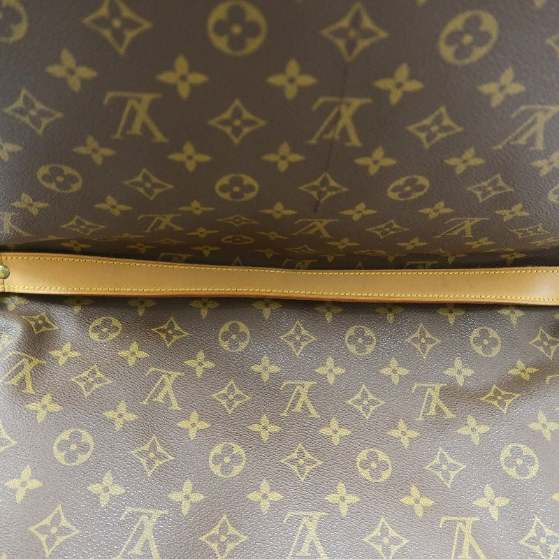 LOUIS VUITTON Monogram Soufflot 43 Crossbody Bag, Brown Coated Canvas (PVC), Twin Compartment Design