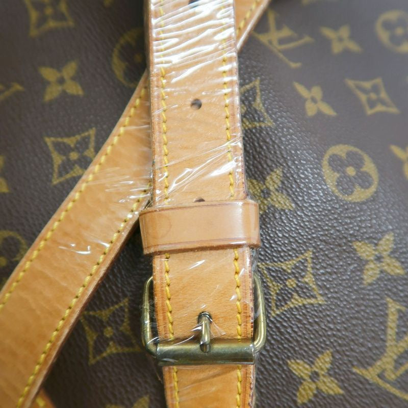 LOUIS VUITTON Monogram Soufflot 43 Crossbody Bag, Brown Coated Canvas (PVC), Twin Compartment Design