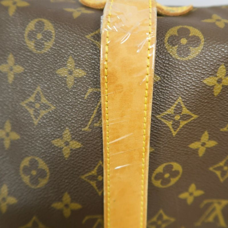 LOUIS VUITTON Monogram Soufflot 43 Crossbody Bag, Brown Coated Canvas (PVC), Twin Compartment Design