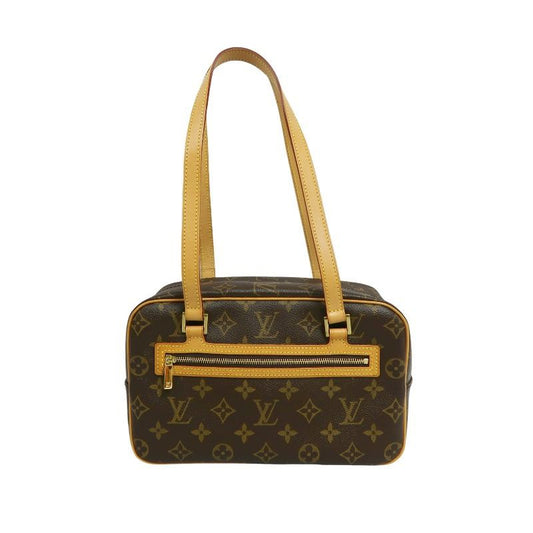 LOUIS VUITTON Cite MM, Monogram, Handbag, Brown, LOUIS VUITTON Monogram PVC Cite MM Shoulder Bag